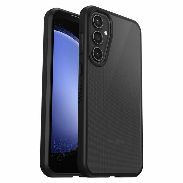 Otterbox React Case For Samsung Galaxy S23 Fe , Black Crystal 77-94251
